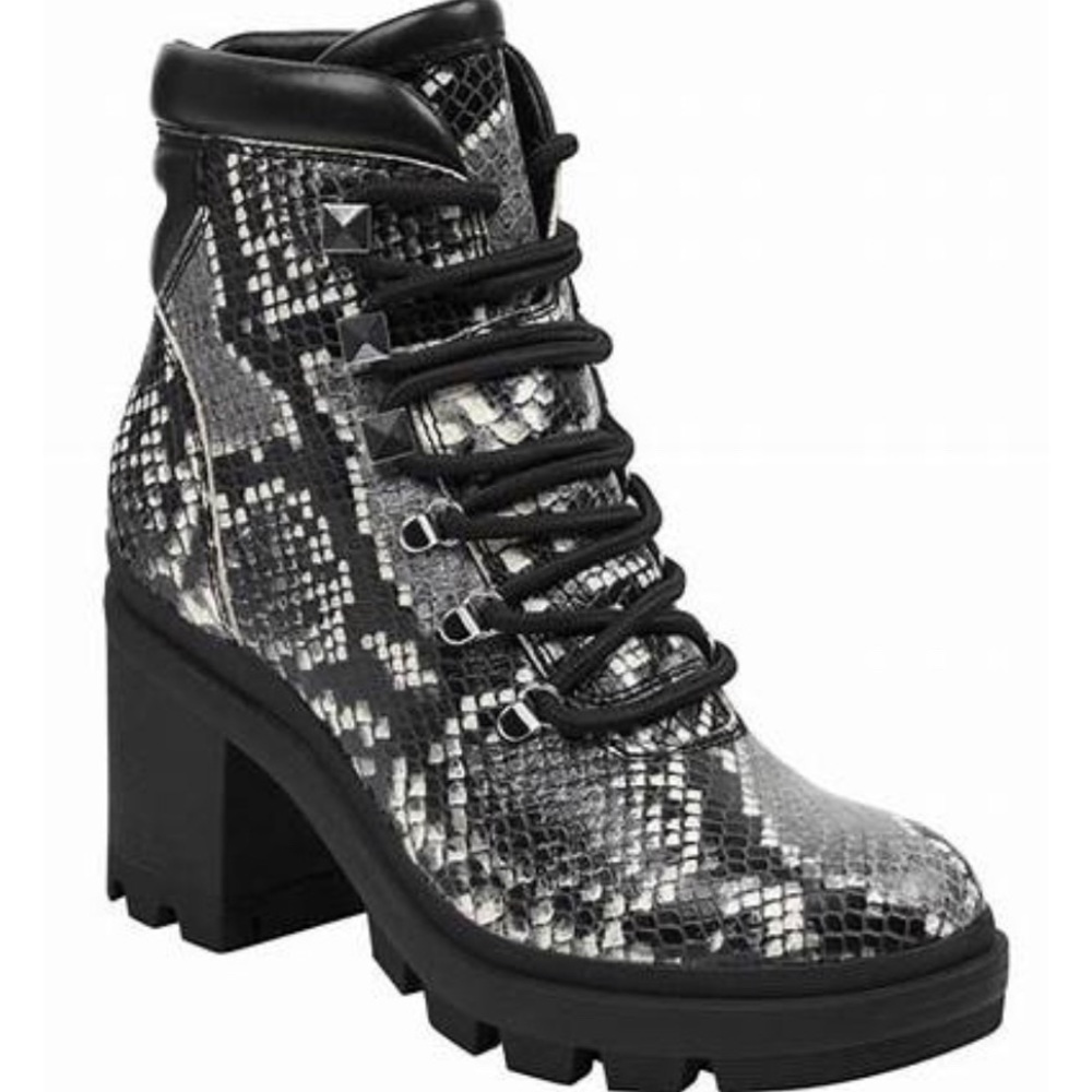 Marc Fisher Kini Snakeskin Boots